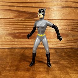 Cat Woman 1993 Action Figure Bat Man DC Comics Cake Topper Vintage Man Cave Toy