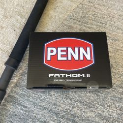 Calstar Grafighter - Penn Fathom Combo. New Reel 25NSD