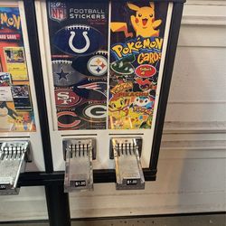 Pokemon Cards Tattoo Sticker Vending Machine With Lock And Key for Sale in  Agoura Hills, CA - OfferUp