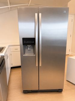 Kenmore Refrigerator — Stainless Steel