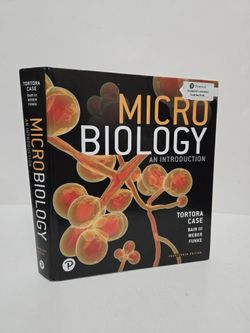Micro Biology Intro 14th Edition 2023 Tortora Case -  Like New
