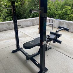 MOVING SALE - Squat Rack/Bench Press/Leg Curls