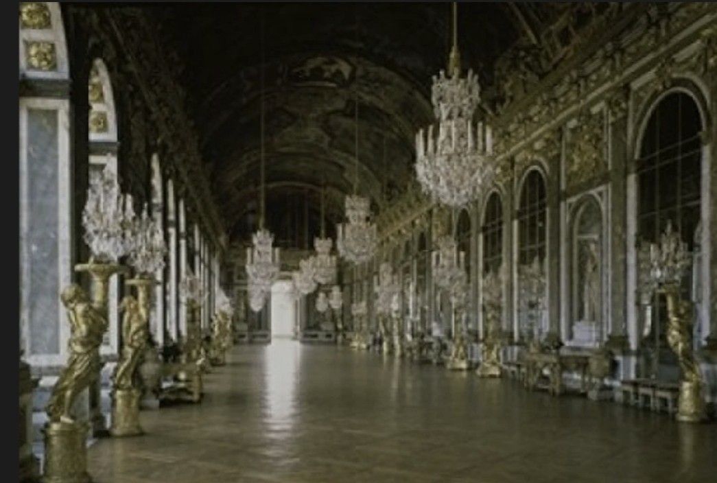 Posterazzi The Hall of Mirrors Interiors Palace of Versailles France Poster