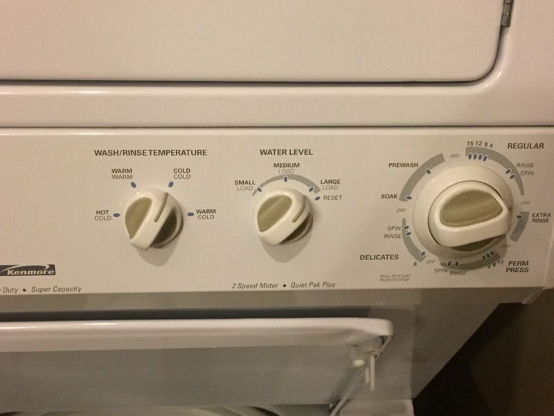 Kenmore Electric Laundry Center So Big, It