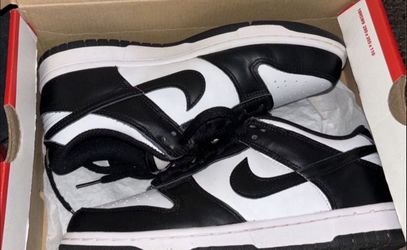 panda dunks size 6y