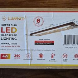 LED Hardscape Lighting  "6 PACK"