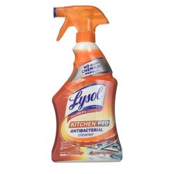 Lysol Antibacterial Kitchen Cleaner, Citrus Scent, 22 Ounces (Pack of 5)