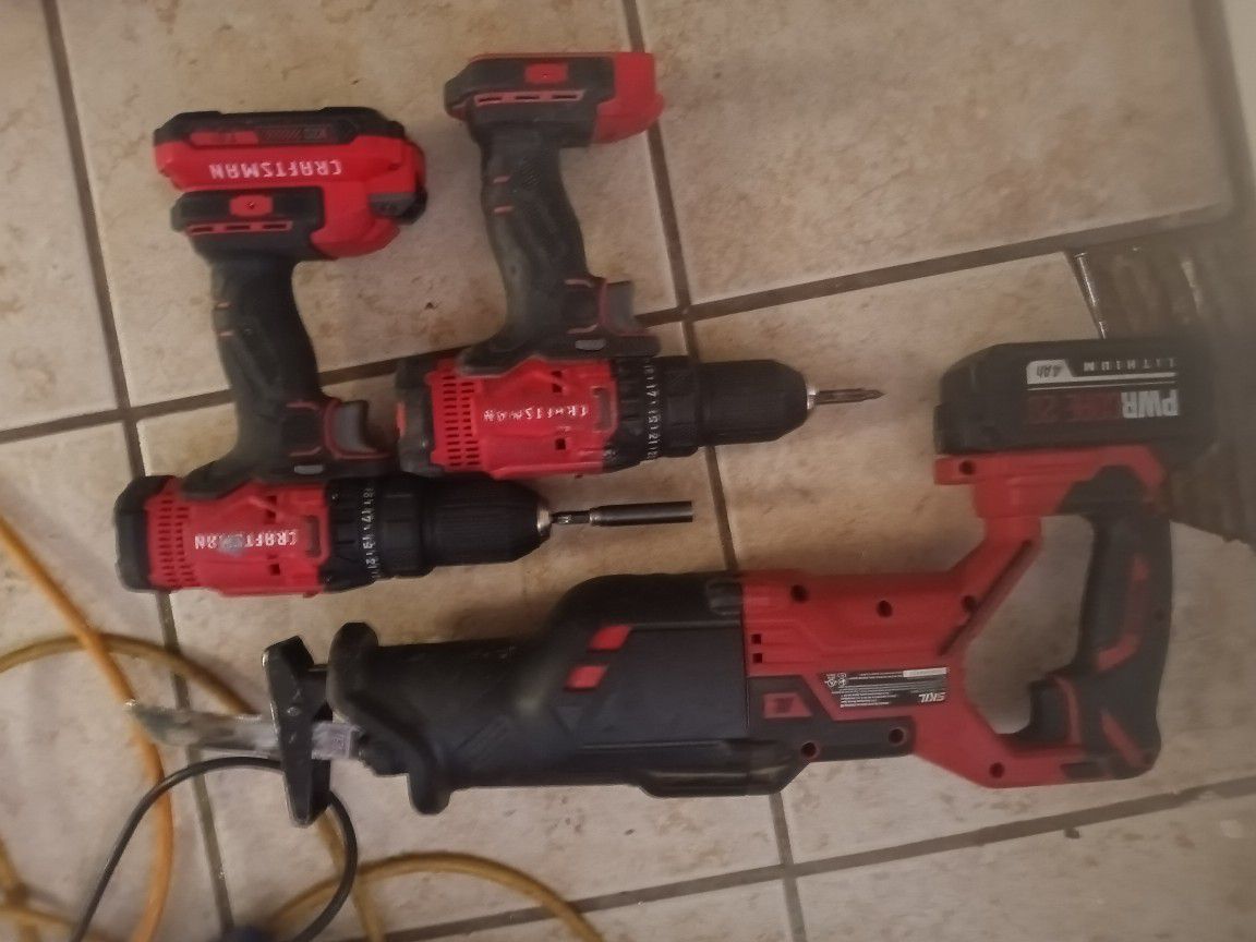 Craftsman Drill And Skil Reciprocating Saw 