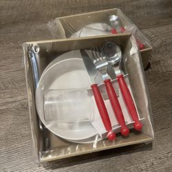 IKEA FABLER 4-Piece Children’s Dinnerware Set – Brand New, Sealed (2 sets available)
