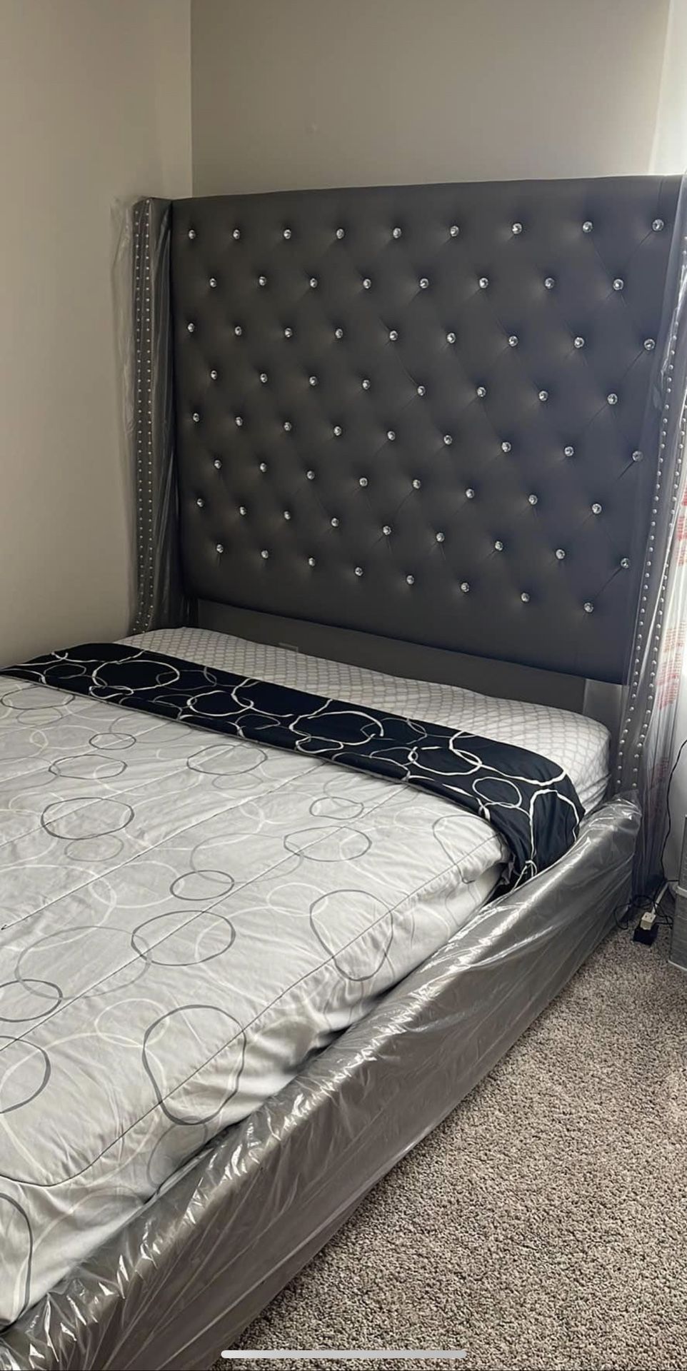 Modern Queen Bed