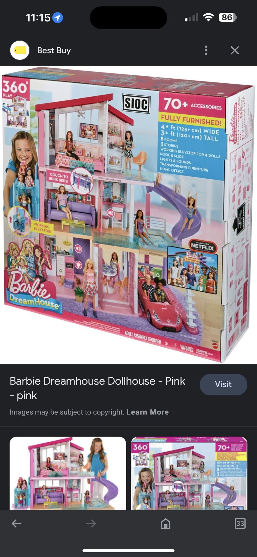 Barbie Dream house