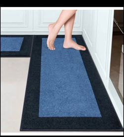 DOMUSTEX Machine Washable Runner Rugs Set of 2