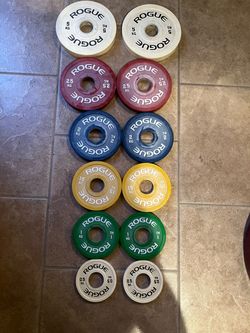 25kg rogue Olympic change plate set