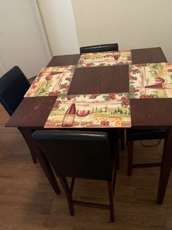Kitchen Dining table with chairs