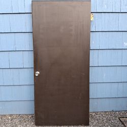 Wood Door 36x80 right swing Exterior 