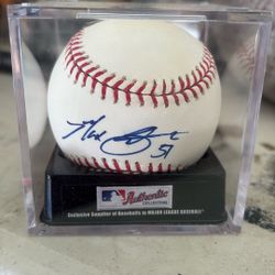 Max scherzer Autograph Baseball