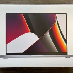 Apple MacBook Pro 2021 16", 512 GB SSD 16 GB RAM 10 core M1 pro chip 16 core GPU