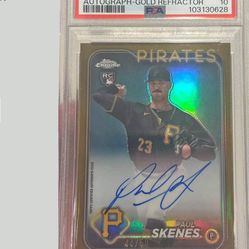 Paul Skenes Rookie Auto PSA 10