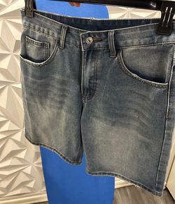 Light Wash Denim Shorts Size S