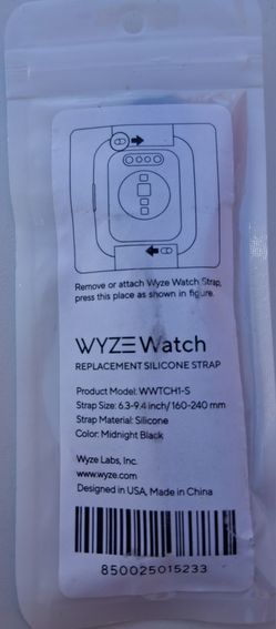 Wyze Watch Silicone Strap