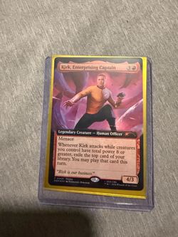 Magic The Gathering: Star Trek - Kirk, Enterprising Captain Promo SDCC 2026