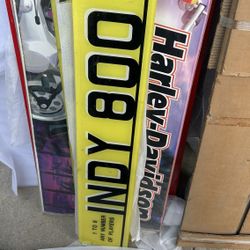 Indy 800 Atari Kee Games Marquee Sign Arcade Video Game Part 