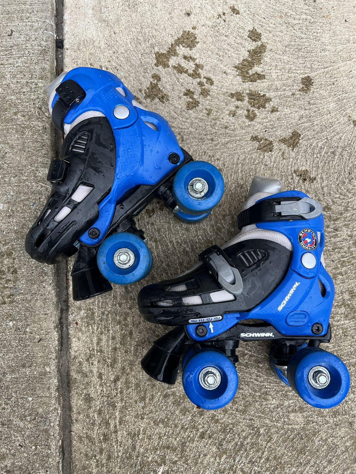 Roller Skates For Toddler  Adjustable Size 10j-13j
