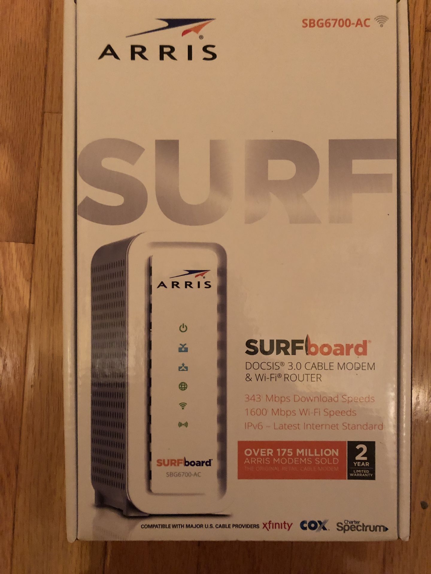 New Arris Surfboard SBG6700-AC Docsis 3.0 Cable Modem & WiFi Router