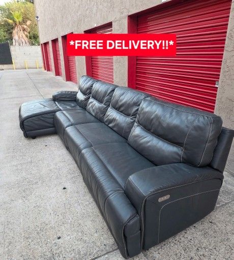 Beautiful Leather Recliner Sofa