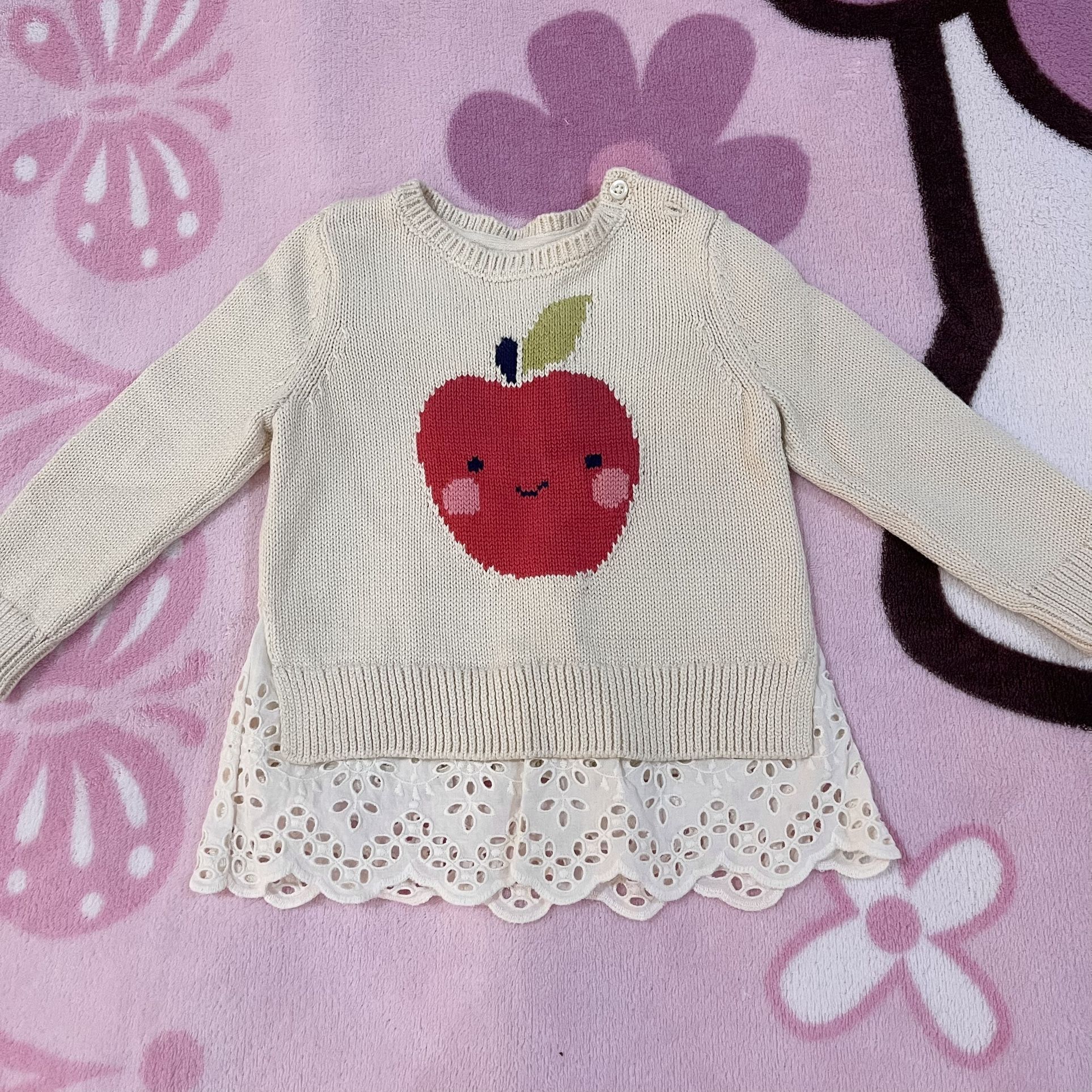 Baby Gap Baby Girl Sweater - Size: 6-12 Months 