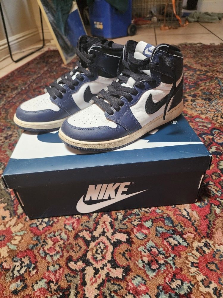 Blue 1985 Air Jordan 1 "Nike"