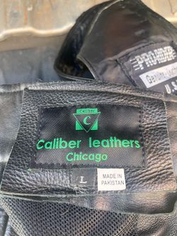 Motorcycle riding chaps, large