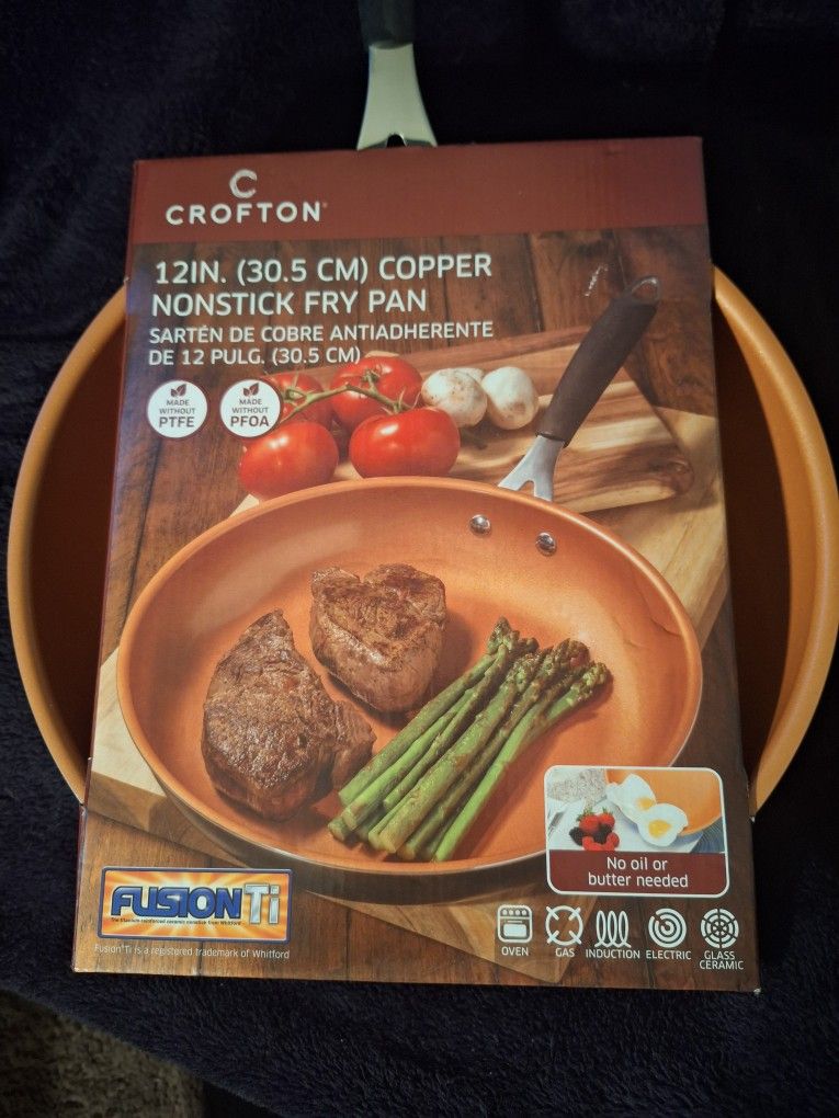 Copper Fry Pan