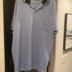 Short Sleeve Powder Blue Umpire Shirt