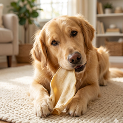 Natural Jumbo Size Flat Cow Ear Dog Treats