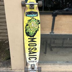 Sector 9 Sector Nine Mosaic Session Ale Karl Strauss Brewery Limited Edition Longboard Cruiser Skateboard Complete 