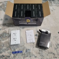 ELECTECK 10 Pack GFCI Outlets 20 Amp