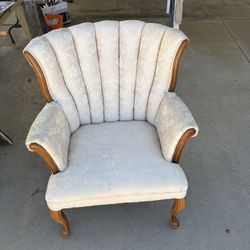 Vintage Style Chanel Back Chair