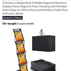 Catalog And Magazine Display Stand