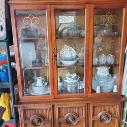 Vintage China Cabinet
