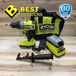 Ryobi 18v Hp Hammer Drill Kit