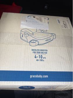 New Graco Backless Booster Big Kid