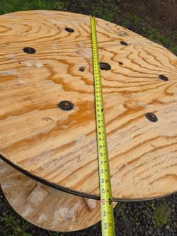 Wooden spools