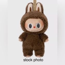 Labubu Chestnut Cocoa Brown Plush Monster Pop Mart Toy