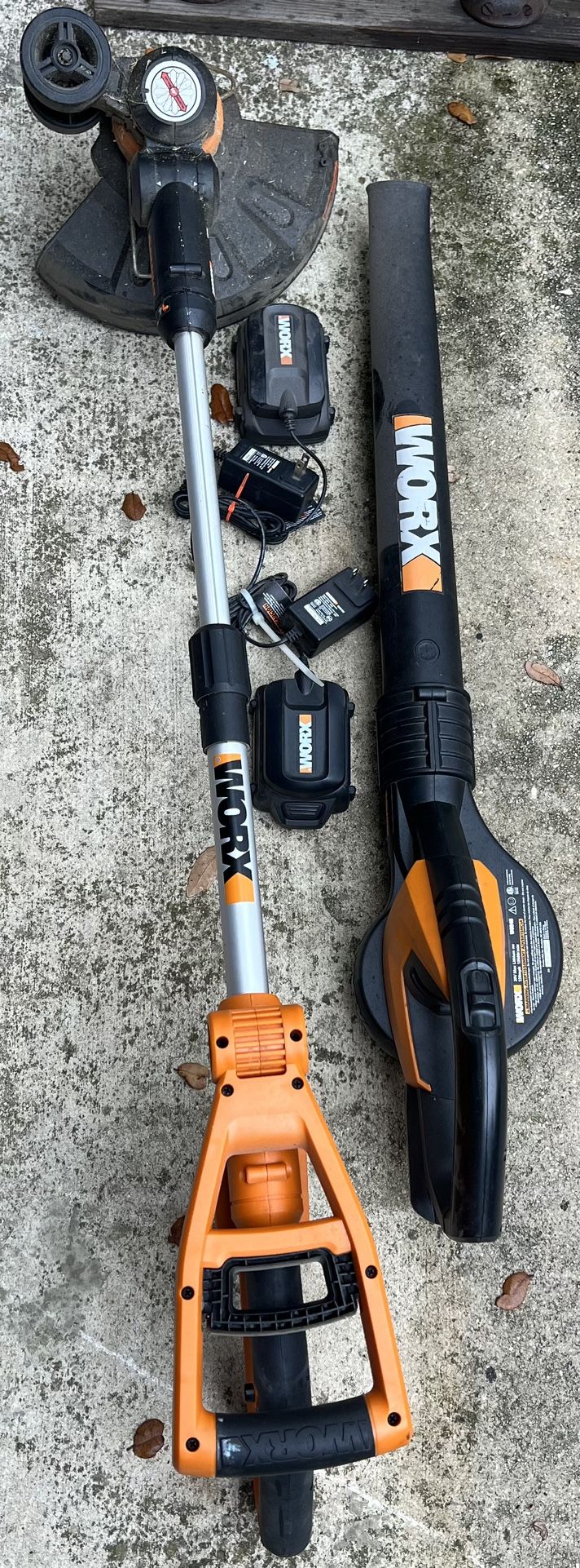 Worx Leaf blower and Weed eater
