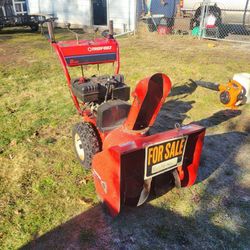 Several Snowblowers 