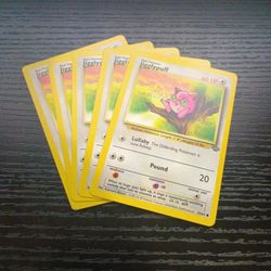 Pokemon Jigglypuff Jungle Set 54/64 $3 Each $12 For All
