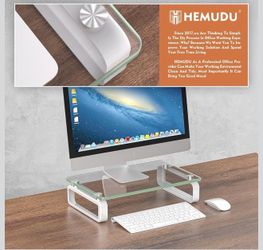 Hemudu Clear Computer Monitor Stand Riser