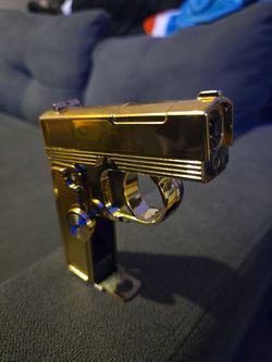 Pistol-Shaped Lighter Spinner 5 in 1