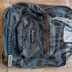 Supreme B.B Simon Denim Backpack 